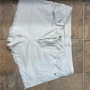 KanCan White Jean Shorts for Women